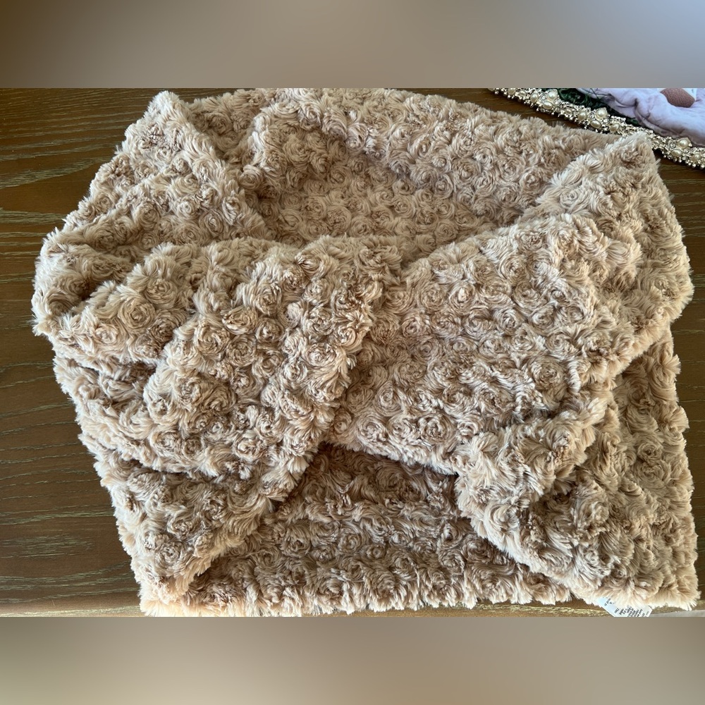 BP by Nordstrom Cozy Textured Tan Infinity Scarf